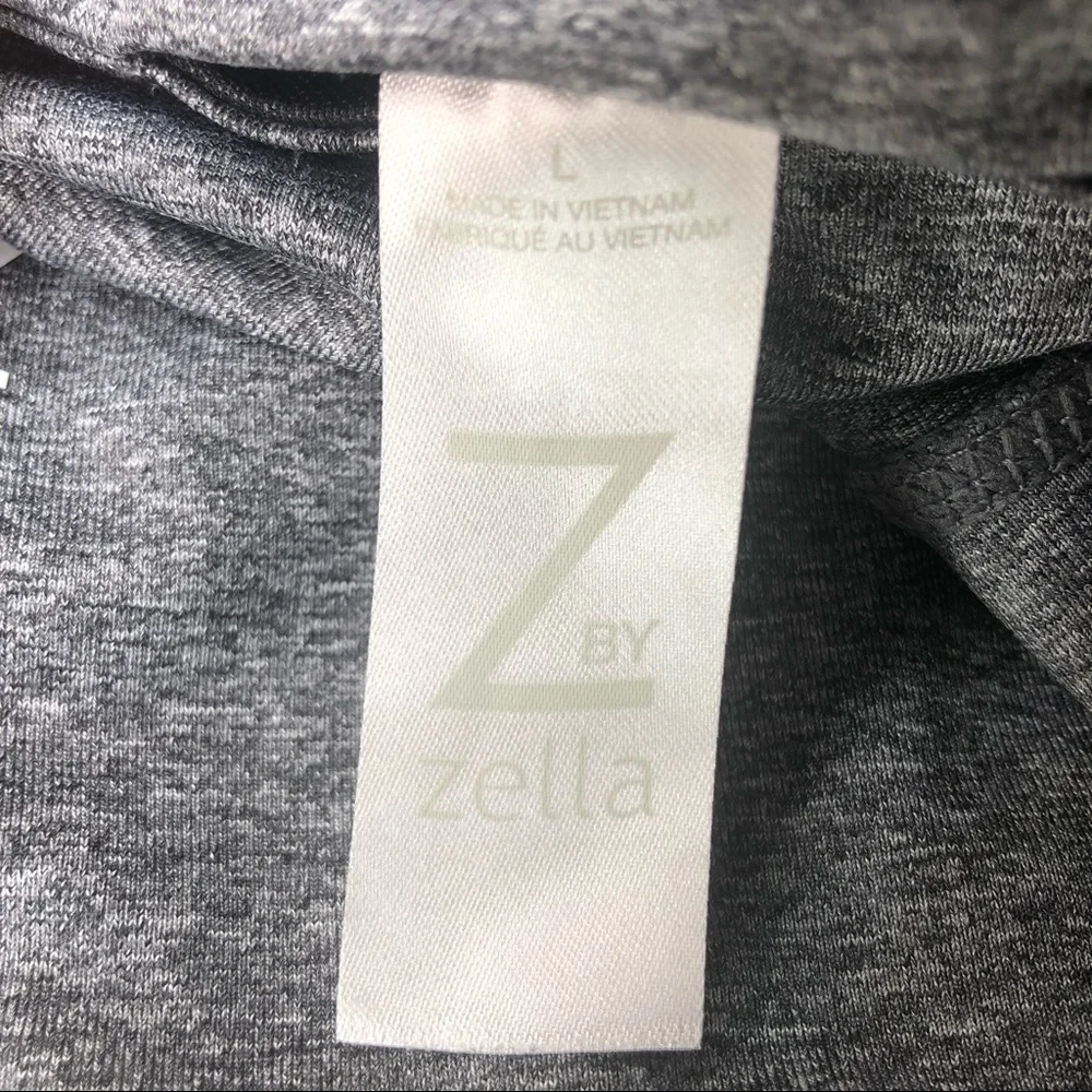 Z by ZELLA gray Capri leggings size Large - Picture 6 of 6